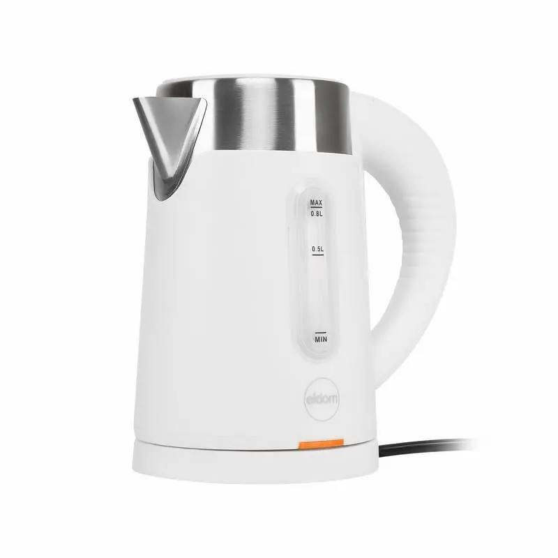 Eldom C185 B Cordless Electric Kettle 0.8 L White Photo 2