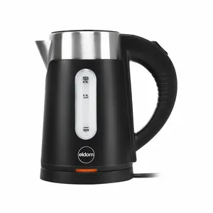 Eldom C185 C Tripo bezvadu tējkanna 0.8 L 1000 W melna ar nerūsējošā tērauda un plastmasas korpusu automātisko izslēgšanos