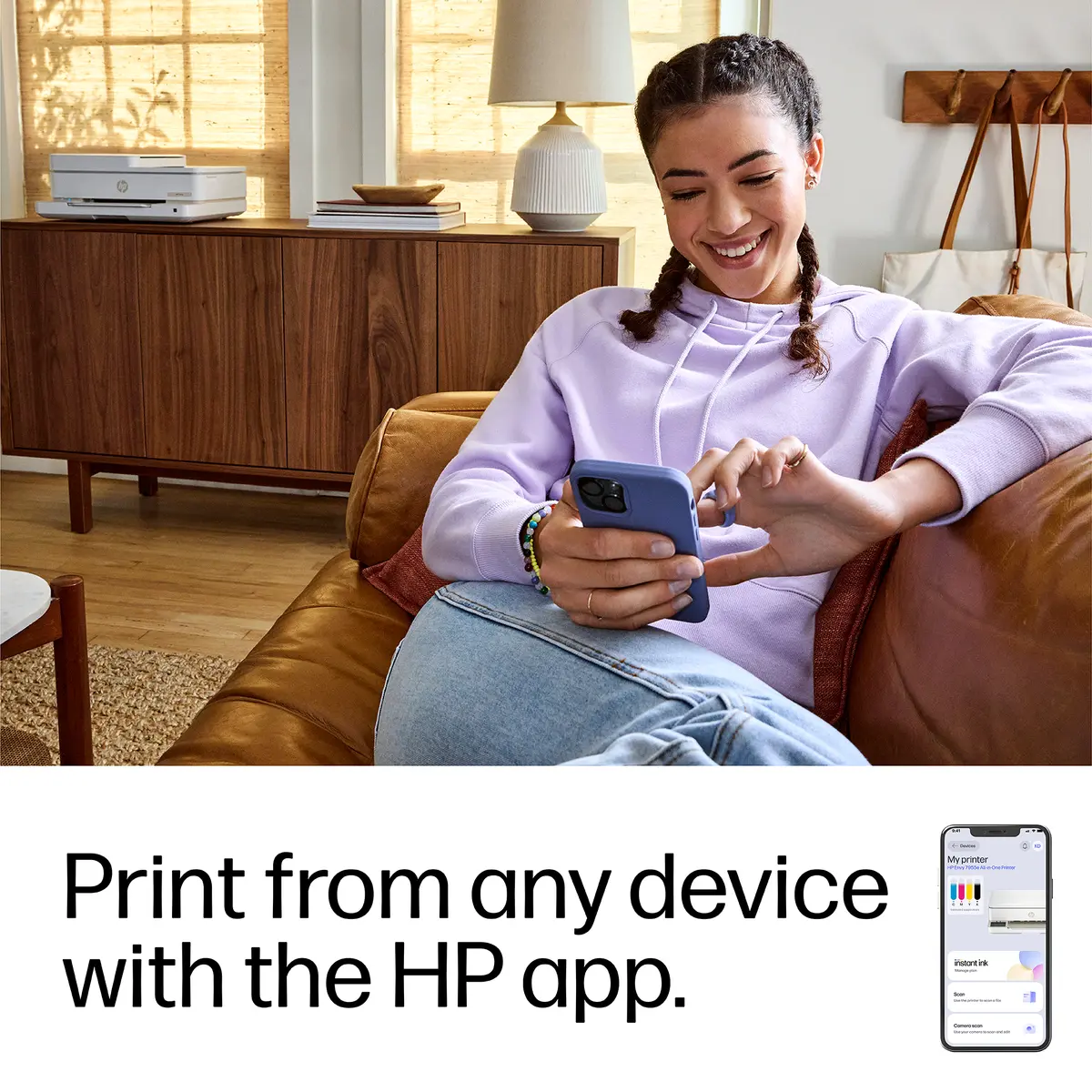 Беспроводной цветной принтер HP ENVY 6520 Photo 11