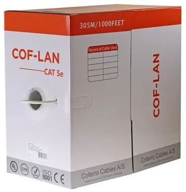 Mercodan COF-LAN KAT5E F/UTP Network Cable Photo 2