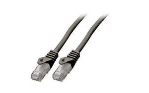 Mercodan Category 6 UTP Patch Cable Black
