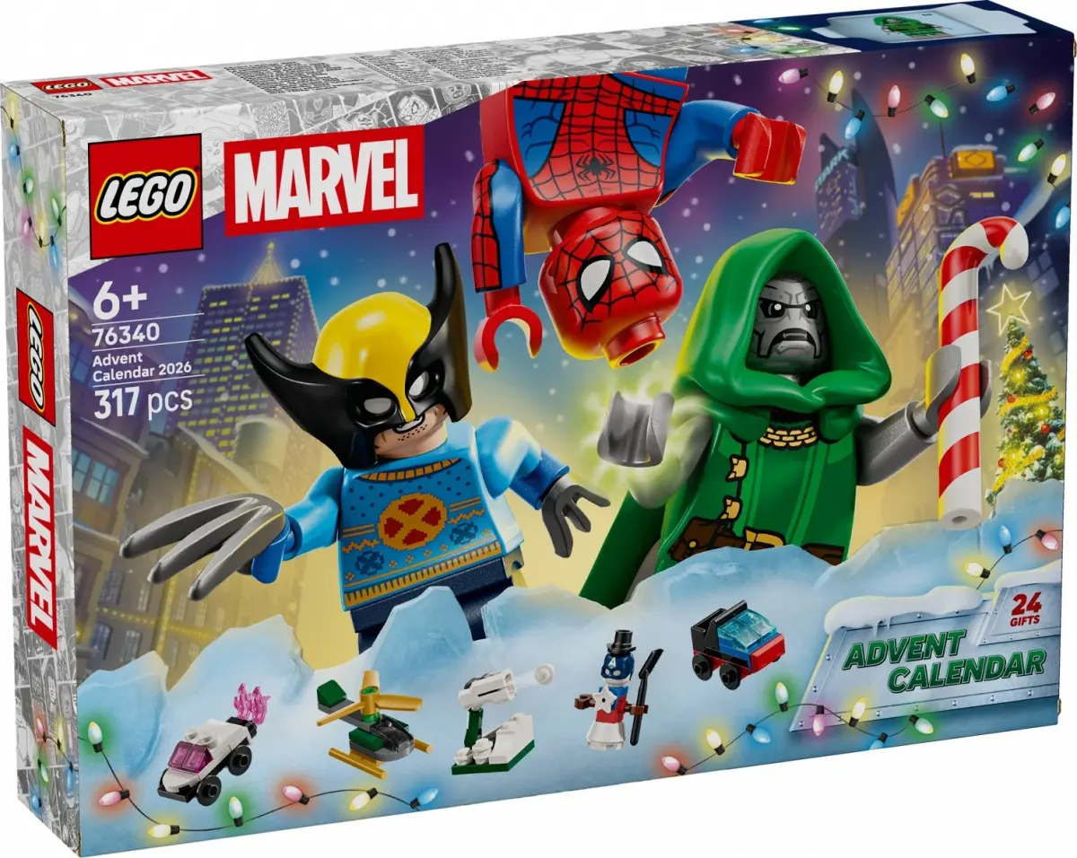 LEGO Marvel Adventes kalendārs 2026. gadam 76340 Photo 1