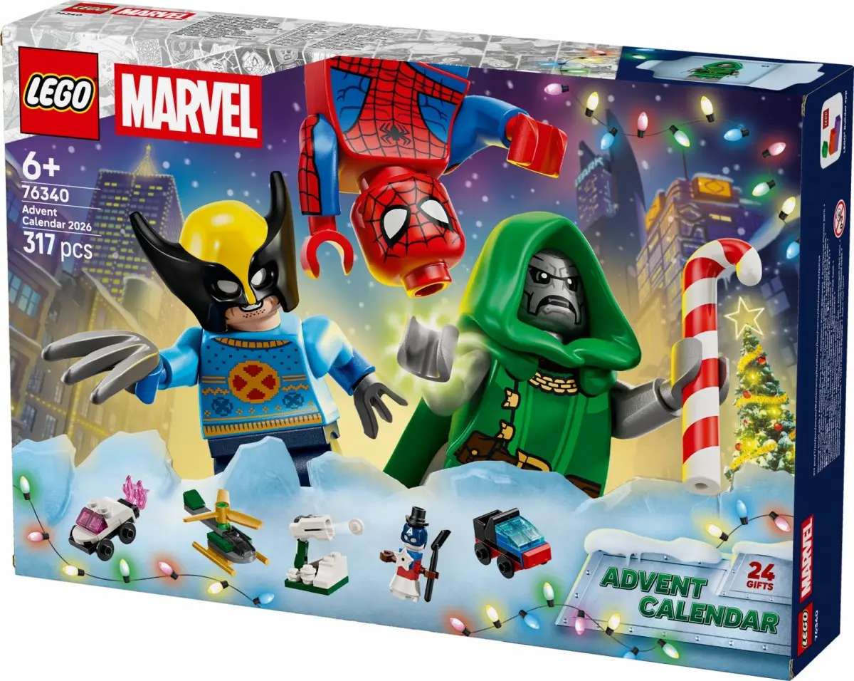 LEGO Marvel Adventes kalendārs 2026. gadam 76340 Photo 3