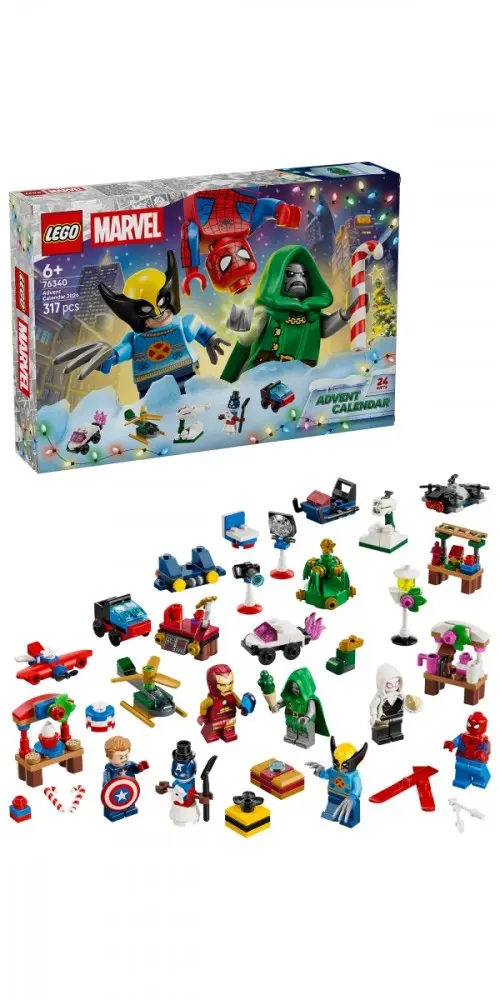 LEGO Marvel Adventes kalendārs 2026. gadam 76340 Photo 7