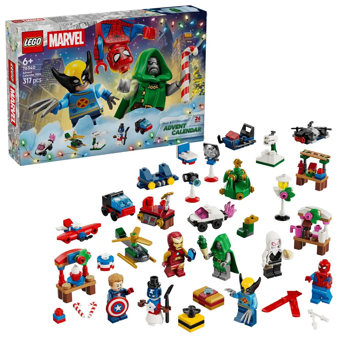 LEGO Marvel Adventes kalendārs 2026. gadam