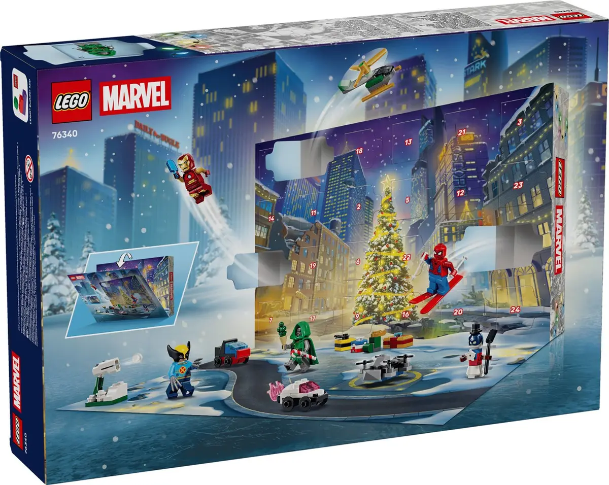 LEGO Marvel Adventes kalendārs 2026. gadam 76340 Photo 4