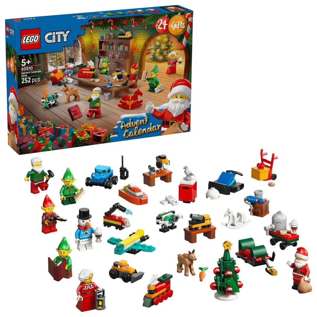 LEGO City Adventes kalendārs 2026. gadam