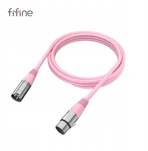 Fifine L9CP XLR Microphone Cable 1.8 m Pink