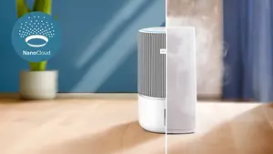 Higiēniska mitrināšana ar NanoCloud tehnoloģiju
