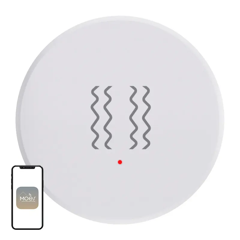 MOES ZSS-S02-VBR-C ZigBee vibrācijas sensors, ZSS-S02-VBR-C-MS