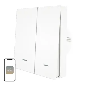 MOES ZS-B-EU2 Divu kanālu ZigBee gaismas slēdzis