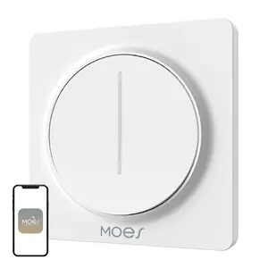 MOES ZS-SY-EUD-WH ZigBee Dimmer White