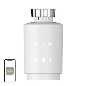 MOES TV02 ZigBee LCD Termostatiskā galva
