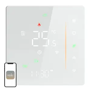 MOES WHT-006-GB-WH Wi-Fi термостат для электрического отопления белый