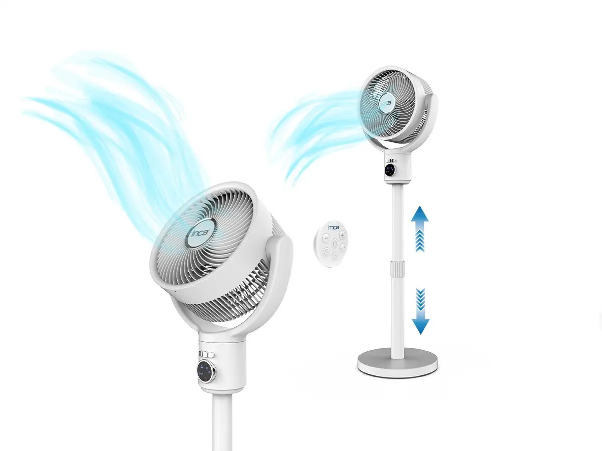 Inca IAF-01B Sadzīves lāpstiņu ventilators Balts
