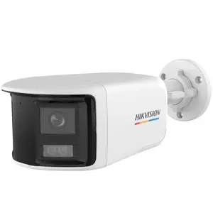 Камера видеонаблюдения Hikvision DS-2CE12KF3TP-DLS(180°) Bullet с технологией ColorVu, разрешением 3 MP 3328 x 1504 пикселей, защитой IP67, ночным видением до 40 м и проводным подключением для помещений и улицы