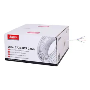 Сетевой кабель Dahua PFM923I-6UN-C Cat6 U/UTP 305 м бескислородная медь 24 AWG без галогенов