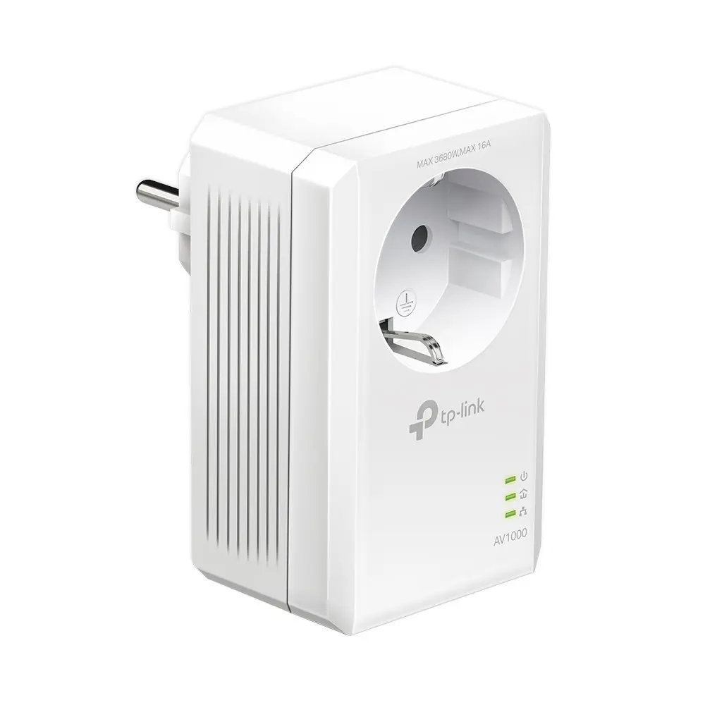 TP-Link AV1000 Gigabit Passthrough Powerline Starter Kit Photo 2