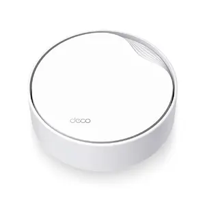 TP-Link AX3000 Whole Home Mesh Wi-Fi 6 Unit with PoE Dual-band 2.4 GHz 5 GHz 2.5 Gbps Ethernet LAN Ports White