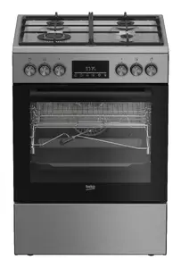 Beko FBMA61330GXDTN cooker Freestanding cooker Electric Gas Stainless steel