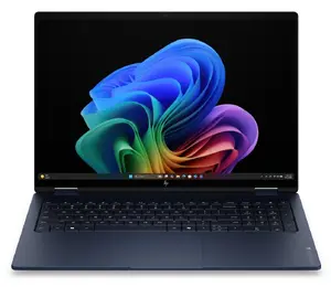 HP Omnibook X 16-cc0002ncx Laptop with 16-inch Touchscreen 2880x1800 Display, AMD Processor, 24GB RAM, 1TB SSD, and Windows 11 Home in Blue