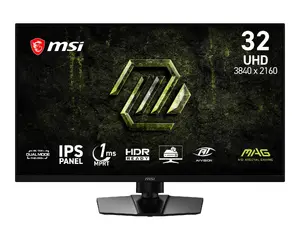 MSI MAG 321UPD E14 31.5-inch 4K Ultra HD Gaming Monitor with IPS LCD Panel 3840 x 2160 Pixels 144Hz 1ms AMD FreeSync Black