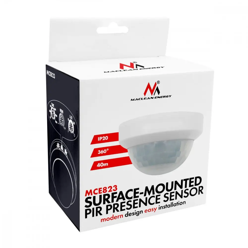 PIR Presence Sensor MACLEAN MCE823 Photo 8