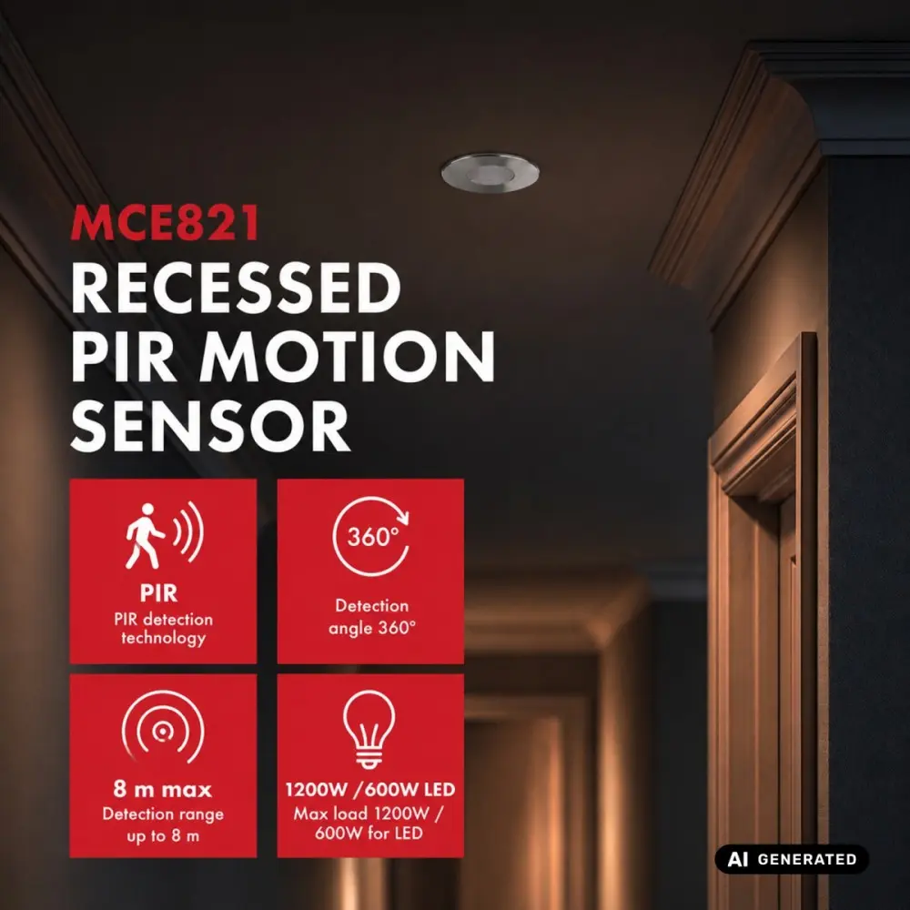 Maclean MCE821 PIR Motion Sensor Photo 3