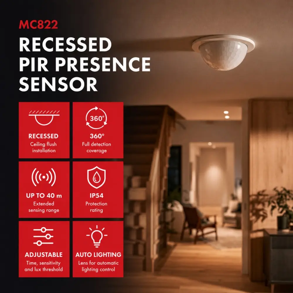 Maclean MCE822 PIR Presence Sensor Photo 3
