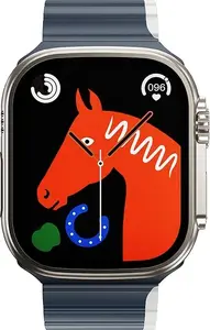 HOCO AS102 Blue and Grey Watch Band Compatible with Apple Watch 42mm, 44mm, 45mm, and 49mm