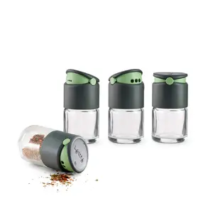 Lekue Spice Mixer Set 4 Pieces Grey