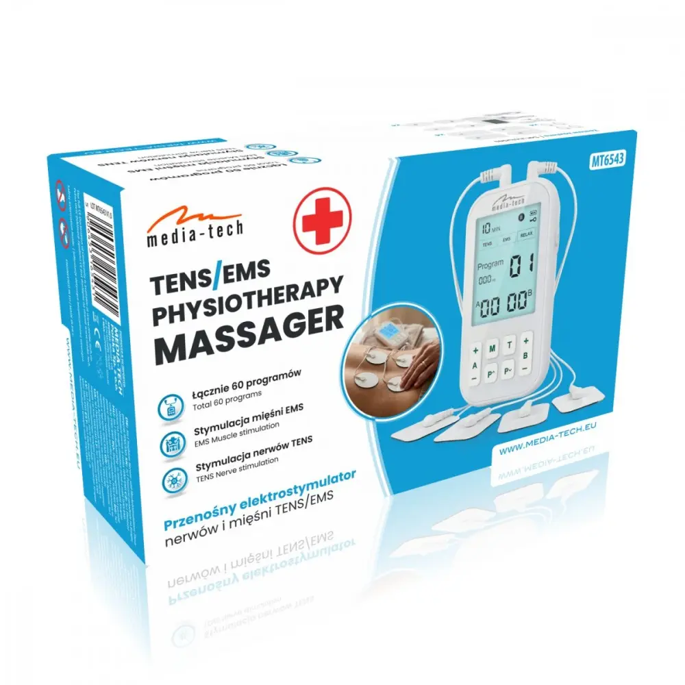 MEDIA-TECH MT6543 TENS/EMS masieris Photo 3