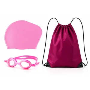 Children's swimming set THOMS AF-2500-06CL-KOMPL with cap, goggles and backpack