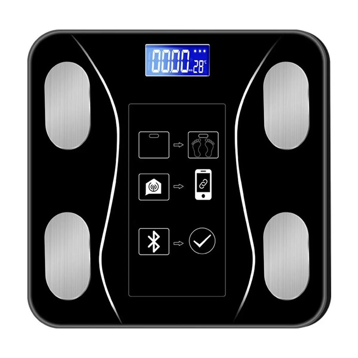 Smart Scale Riff RF-8395 with BMI and App Photo 3