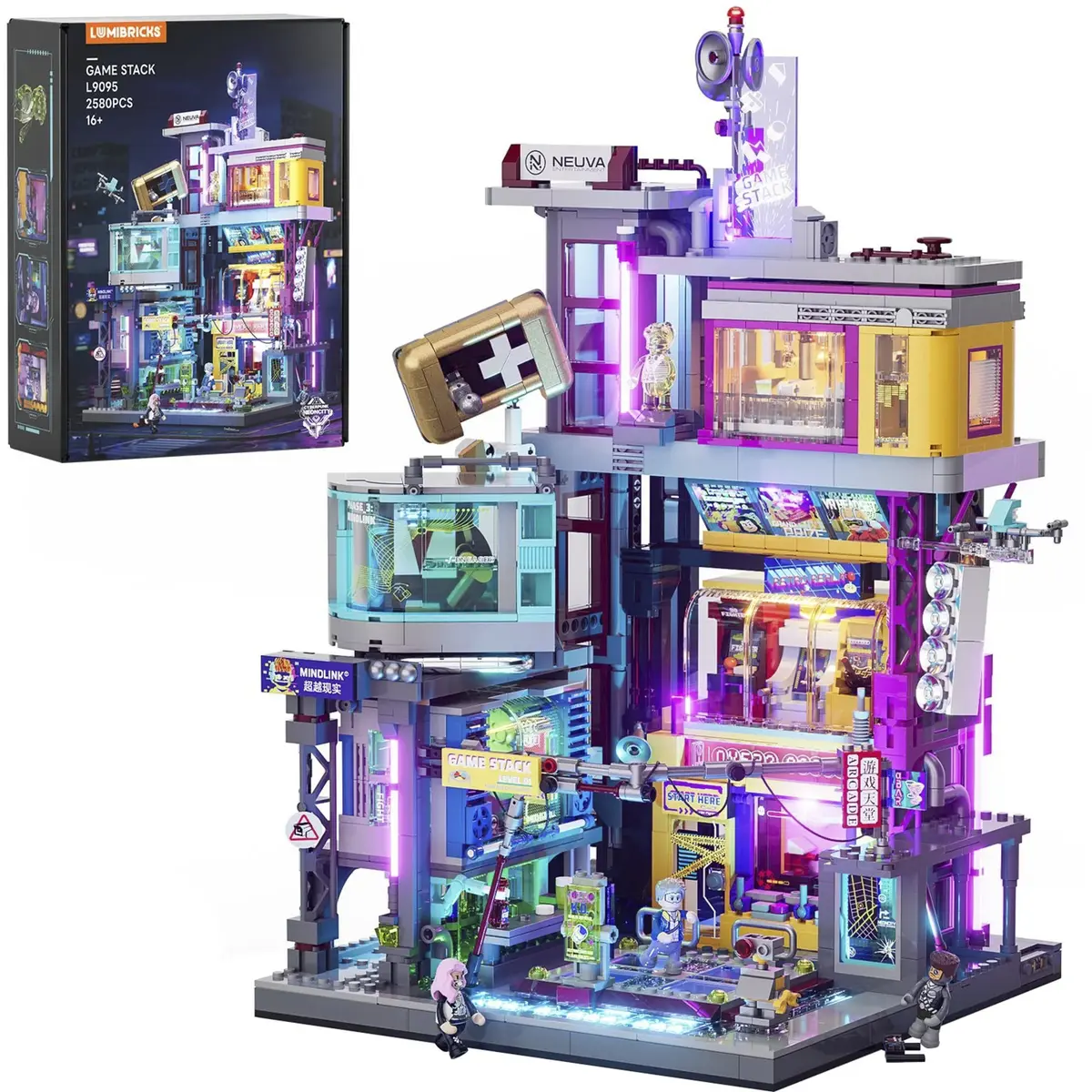 Konstruktors Lumibricks Gamestack, L90995, 5050891045548