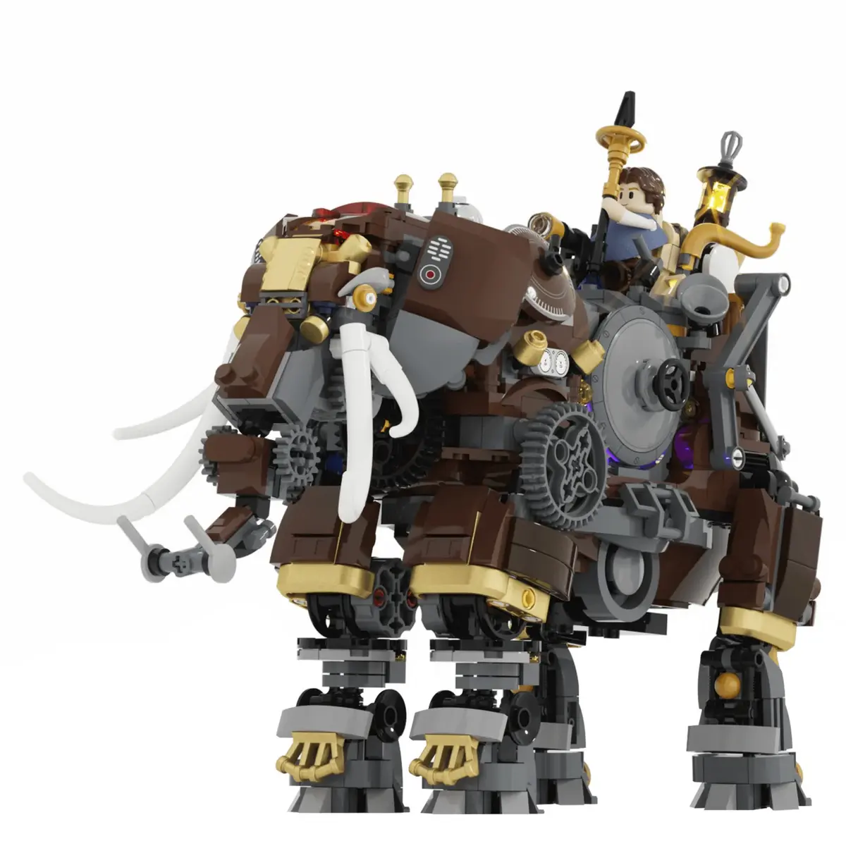 Lumibricks Steamphant Konstruktora Būvēšanas Rotaļlieta, 11014