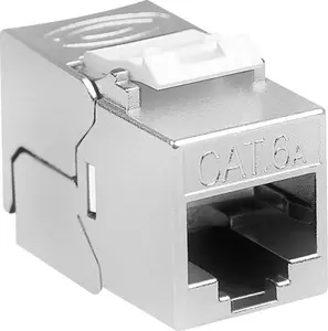 LogiLink NK4094 Модуль Keystone RJ45 Cat.6A ISO STP беззажимной компонентно-протестированный для 22-26 AWG