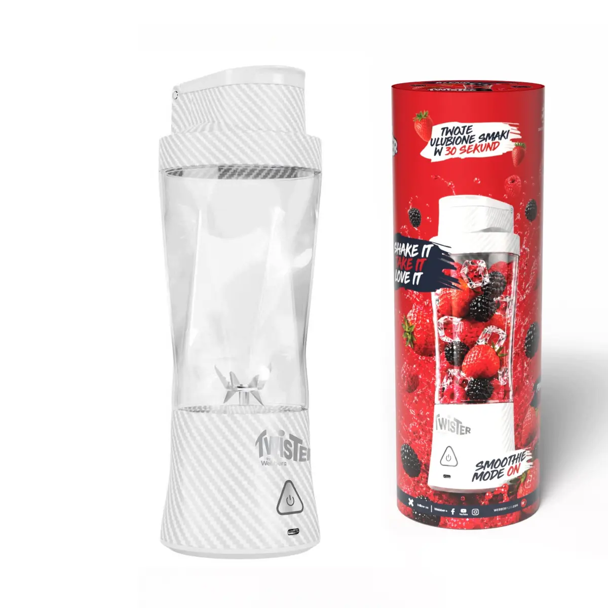 Bezvadu personīgais blenderis Webber Twister 370W