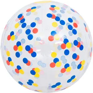 SunClub Inflatable Beach Ball 33 cm Durable Pool and Summer Toy