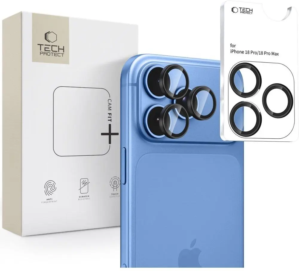 Tech-Protect kameras lēcas aizsargs Camring Fit+