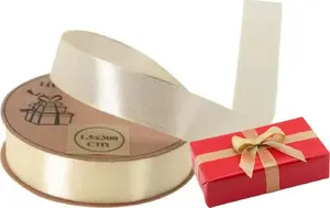 Koopman Satin Christmas Gift Ribbon 1.5 cm x 3 m 1 piece