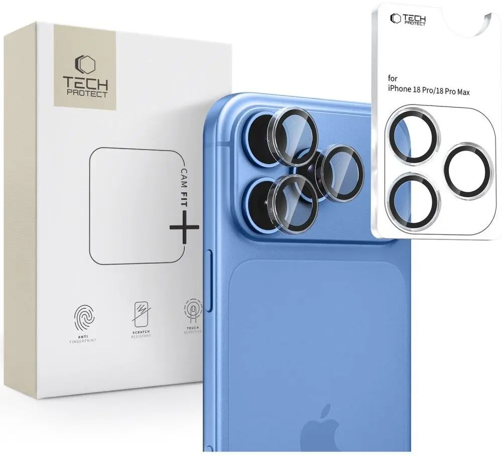 Tech-Protect kameras lēcas aizsargs Camring Fit+