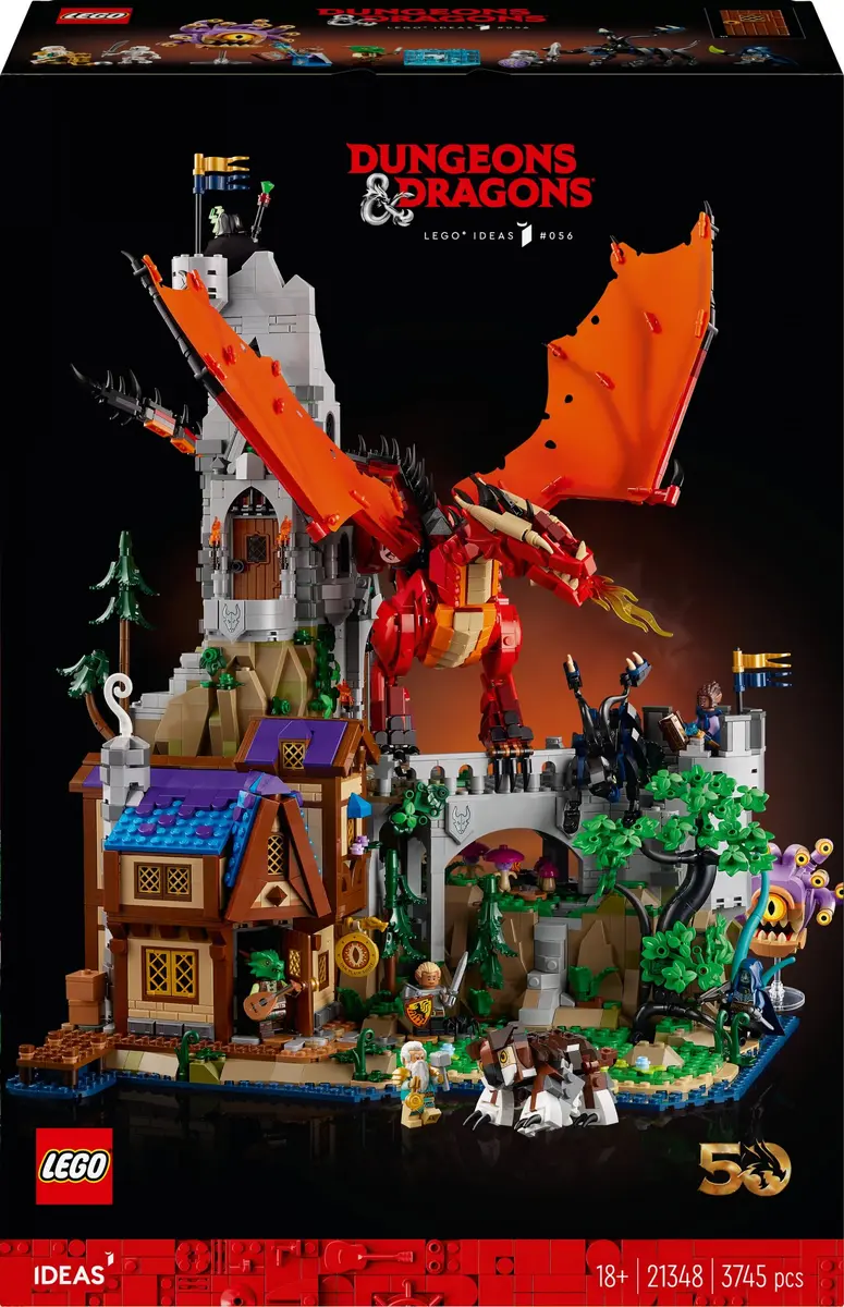 LEGO Ideas Dungeons & Dragons: Sarkanā