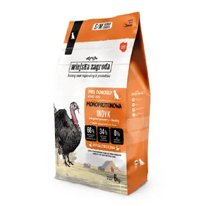 WIEJSKA ZAGRODA Monoprotein Turkey Сухой корм для собак Взрослые Все породы С индейкой Без глютена Без сои Без сахара