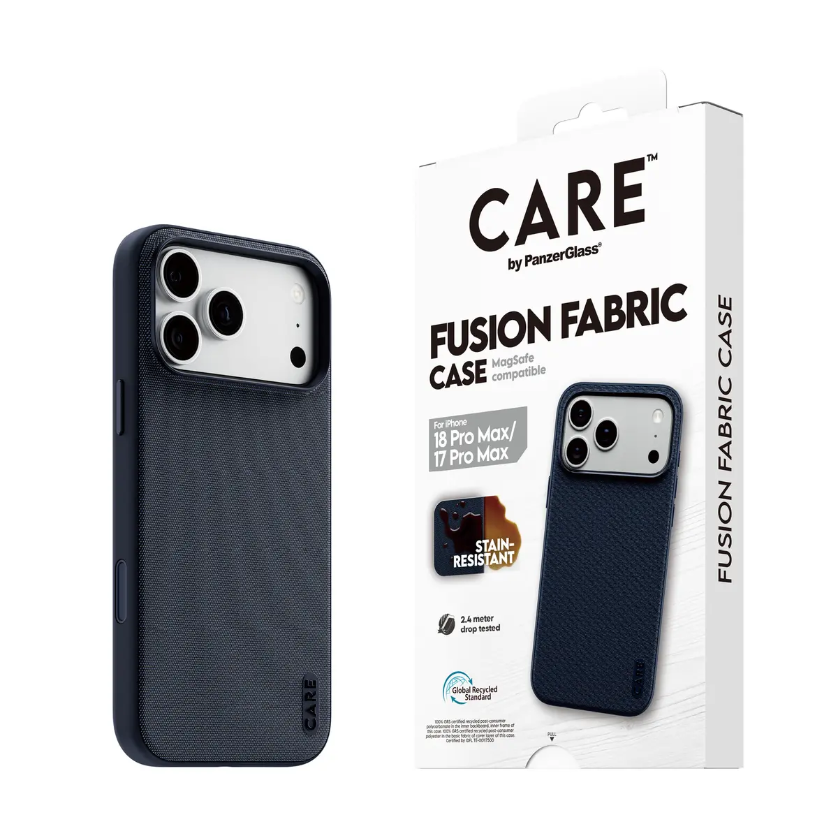 Tālruņa vāciņš PanzerGlass CARE Fusion Fabric
