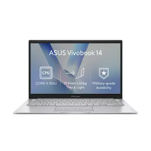 Portatīvais dators Asus Vivobook 14 X1404VA-EB2278WZ 14" FHD Intel Core 5 120U 8GB RAM 512GB SSD Windows 11 Home Sudraba