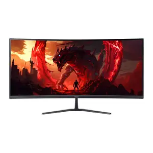 Acer Nitro ED340CUR W0bmiipx Izliekts spēļu monitors 34 Collas VA UWQHD 240Hz 1ms Melns