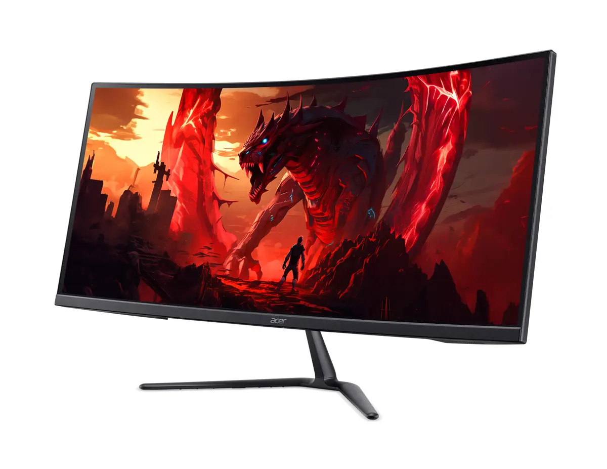Acer Nitro ED340CUR W0bmiipx 34 collu spēļu monitors Photo 3