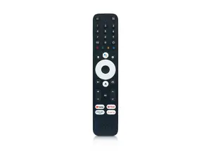 AB-COM Homatics BIG remote control in black color, designed for Homatics media players with numeric keypad and dedicated shortcut buttons