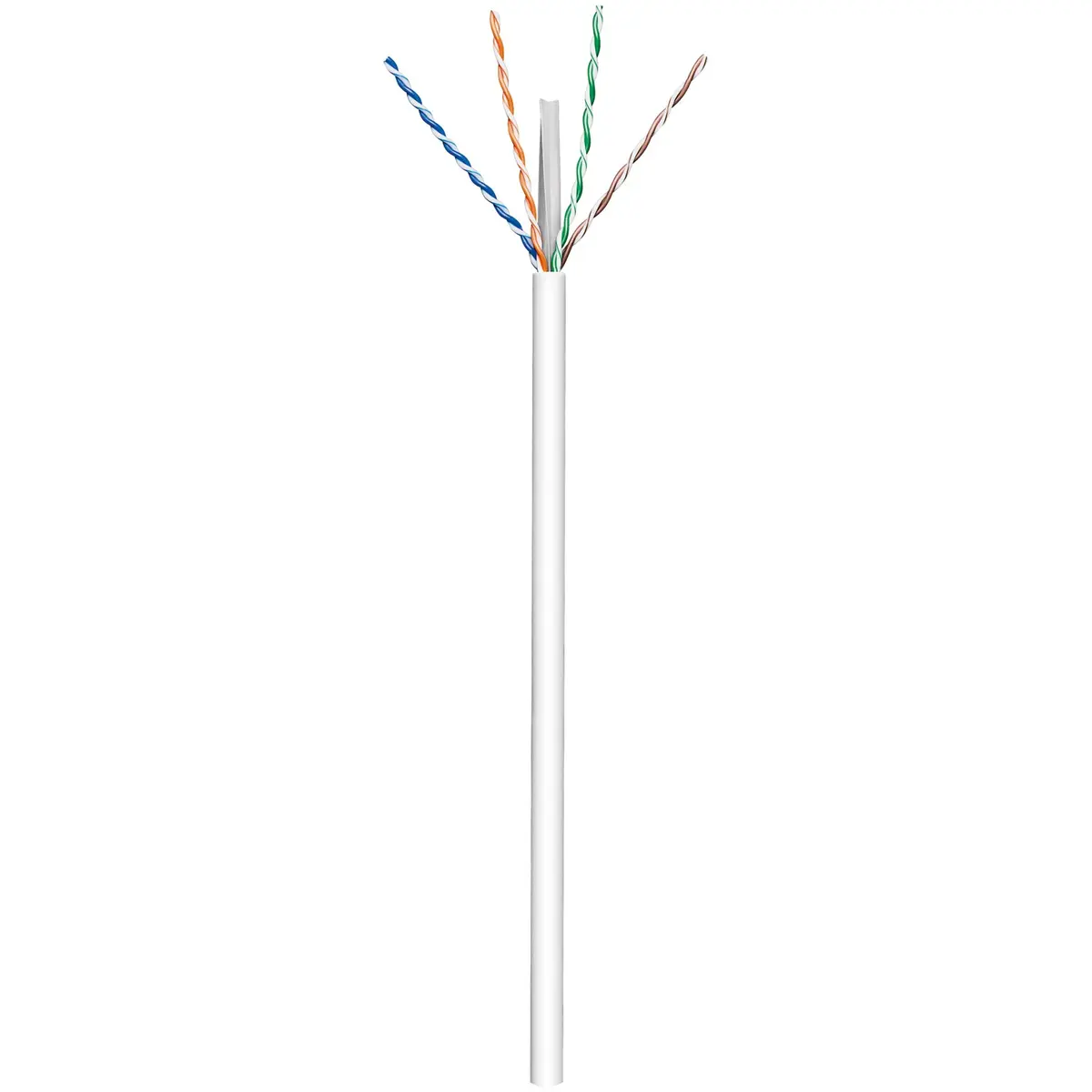 Goobay 94220 CAT 6 Network Cable 305 m White Photo 3